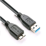 Cavo dati USB 3.0 maschio a micro USB HDD per HDD mobile esterno, lunghezza cavo: 1,8 m