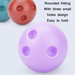 Set 3 giocattoli bowling in plastica per bambini