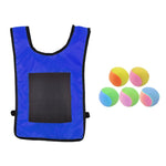 Gilet Dodgeball per bambini con 5 palline colorate
