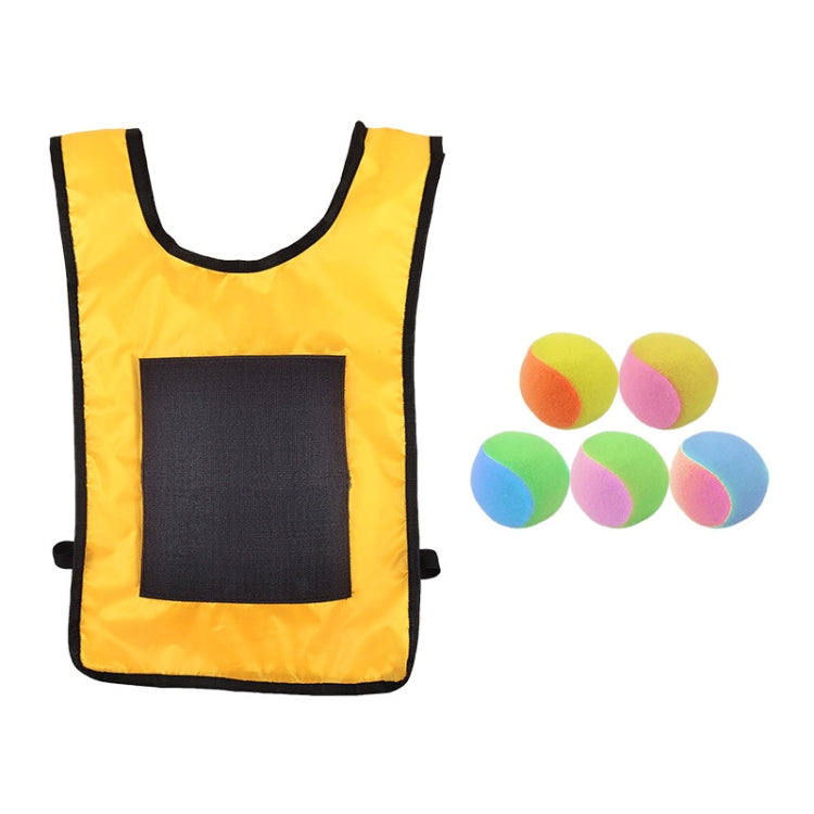 Gilet Dodgeball per bambini con 5 palline colorate
