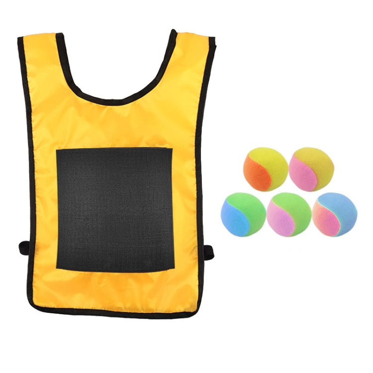 Gilet Dodgeball per bambini con 5 palline colorate
