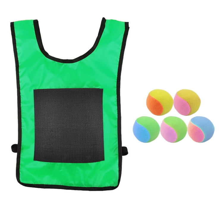 Gilet Dodgeball per bambini con 5 palline colorate