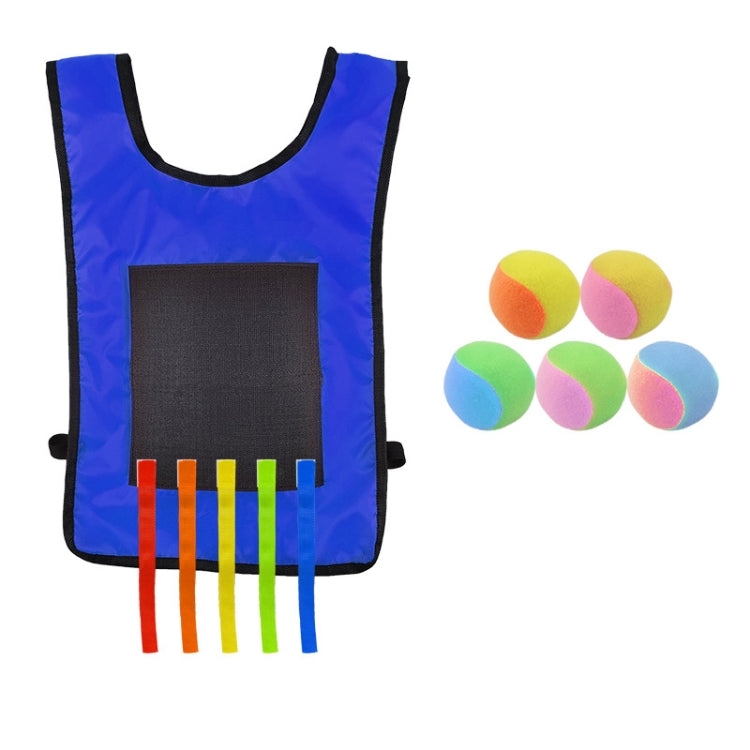Gilet Dodgeball per bambini con 5 palline colorate