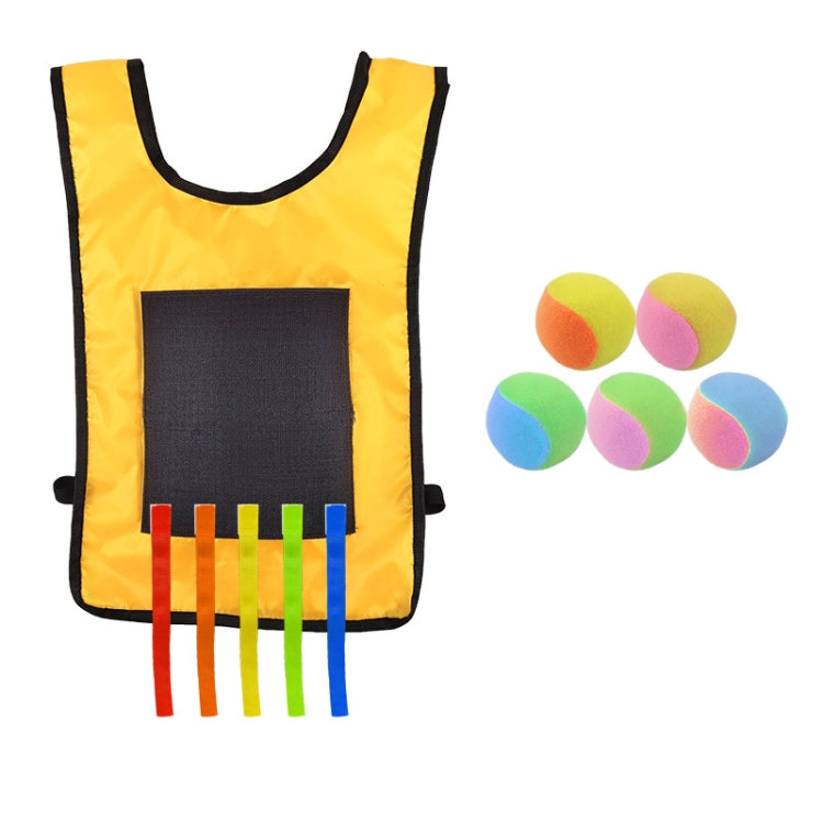 Gilet Dodgeball per bambini con 5 palline colorate