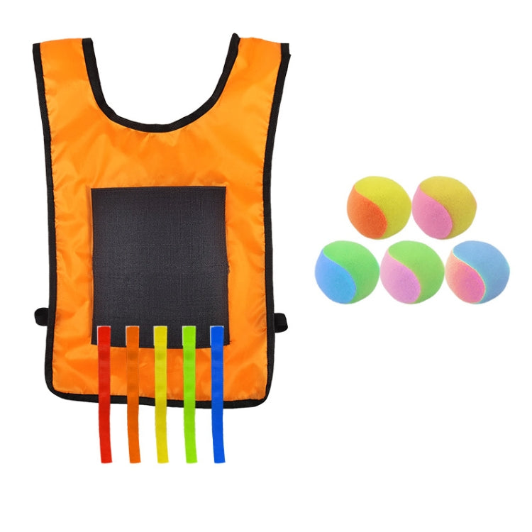 Gilet Dodgeball per bambini con 5 palline colorate