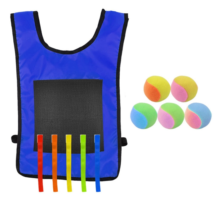 Gilet Dodgeball per bambini con 5 palline colorate