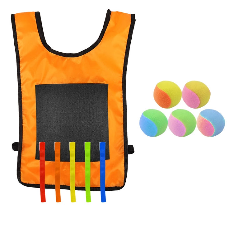 Gilet Dodgeball per bambini con 5 palline colorate