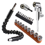 22 PCS / Set Cacciavite ad angolo universale Soft Shaft Hex Handle Batch Combination Tool, 22 PCS / Set Shaft Hex