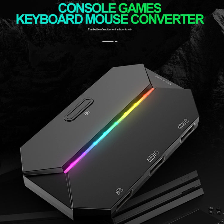 ZIYOU LANG G6L Convertitore da gamepad a tastiera mouse per Nintendo Switch / Xbox / PS4, specifica:, Host, Host + K15 + V1 + Red Pad, Host + K15 + M8 + Red Pad