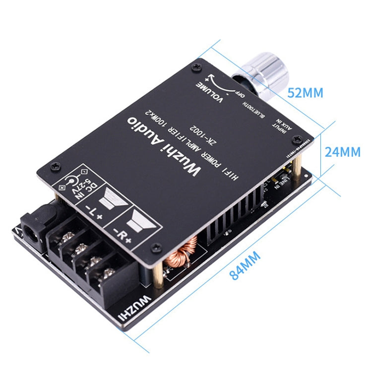 Amplificatore Bluetooth Stereo 100W x 2 Wuzhi ZK-1002