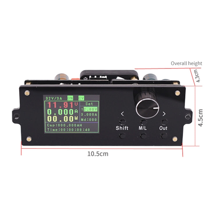Alimentatore regolabile step-down DC 0-32V 3A DPX3203