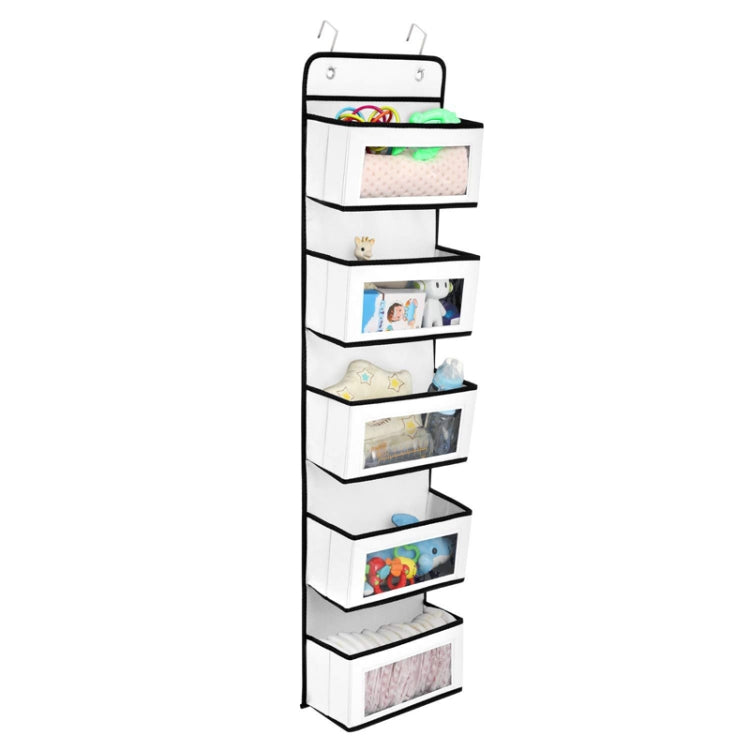 Borsa da appendere per porta posteriore in tessuto non tessuto a cinque strati, Five-Layer Non-Woven White, Five-Layer Non-Woven Blue