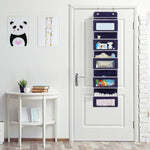 Borsa da appendere per porta posteriore in tessuto non tessuto a cinque strati, Five-Layer Non-Woven White, Five-Layer Non-Woven Blue
