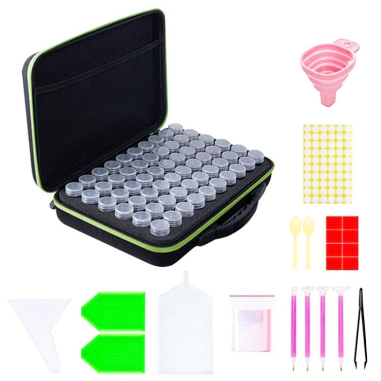 Borsa portaoggetti per set di strumenti per pittura a diamante portatile multifunzionale, stile:, 30 Grid (Purple), 30 Grid (Blue), 30 Grid (Green), 30 Grid (Orange), 30 Grid (Black), 30 Grid (Red), 30 Grid (Pink), 60 Grid (Blue), 60 Grid (Green)      ...