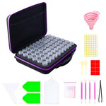 Borsa portaoggetti per set di strumenti per pittura a diamante portatile multifunzionale, stile:, 30 Grid (Purple), 30 Grid (Blue), 30 Grid (Green), 30 Grid (Orange), 30 Grid (Black), 30 Grid (Red), 30 Grid (Pink), 60 Grid (Blue), 60 Grid (Green)      ...