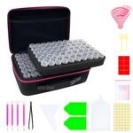 Borsa portaoggetti per set di strumenti per pittura a diamante portatile multifunzionale, stile:, 30 Grid (Purple), 30 Grid (Blue), 30 Grid (Green), 30 Grid (Orange), 30 Grid (Black), 30 Grid (Red), 30 Grid (Pink), 60 Grid (Blue), 60 Grid (Green)      ...