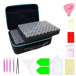 Borsa portaoggetti per set di strumenti per pittura a diamante portatile multifunzionale, stile:, 30 Grid (Purple), 30 Grid (Blue), 30 Grid (Green), 30 Grid (Orange), 30 Grid (Black), 30 Grid (Red), 30 Grid (Pink), 60 Grid (Blue), 60 Grid (Green)      ...