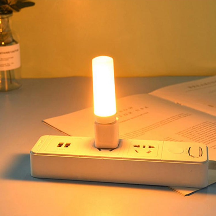 Lampada a fiamma imitazione LED a lume di candela USB da 4 pezzi, 4 PCS Flame Lamp