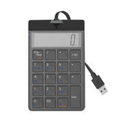 Tastiera cablata Sunreed SKB886S 19 tasti con interfaccia USB digitale, lunghezza cavo: 1,5 m, Wired White, Wired Black