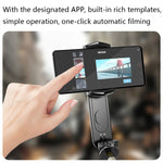 Stabilizzatore portatile smartphone con luce rimovibile