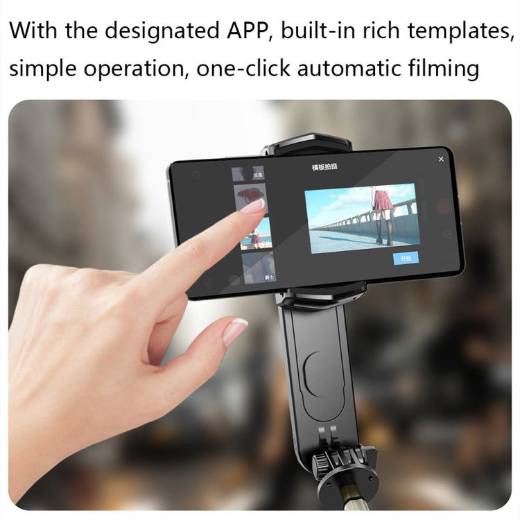 Stabilizzatore portatile smartphone con luce rimovibile