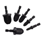Espansore elettrico con codolo esagonale per alesatore in metallo, 6 PCS / Set