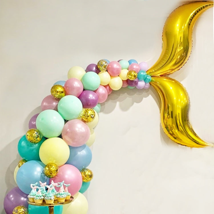 10 PZ 24 Pollici Palloncino a Forma di S Coda di Pesce Palloncino Ondulato Palloncino per Disposizione della Festa Nuziale di Compleanno, Golden, Silver, Red, Rose Red, 24-inch Tiffany blue S-shaped, 24-inch purple S-shaped