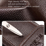 WEIXIER D235 Borsa a tracolla da uomo portatile in pelle PU