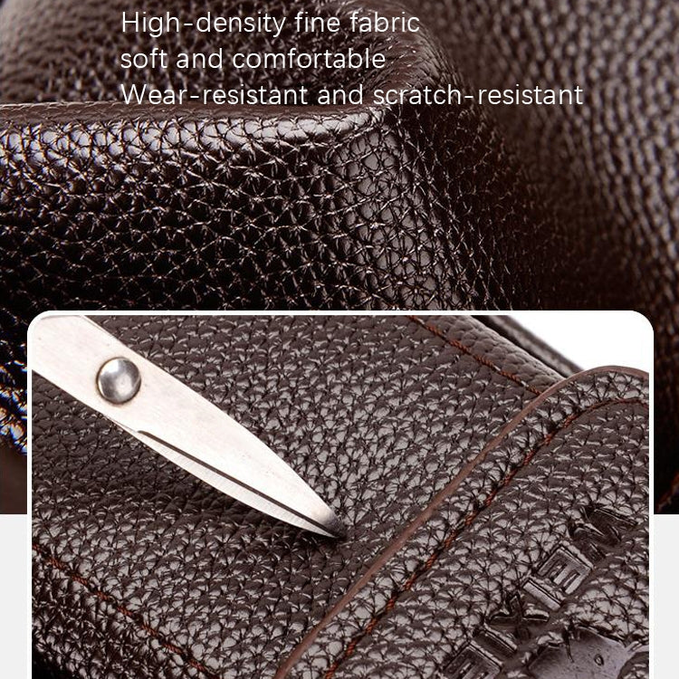 WEIXIER D235 Borsa a tracolla da uomo portatile in pelle PU