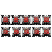 10 PCS Gateron G Shaft Black Bottom Clear Shaft Cover Axis Switch, Stile:, G3 Foot (Black Shaft), G3 Foot (Red Shaft), G3 Foot (Tea Shaft), G3 Foot (Blue Shaft), G3 Foot (White Shaft), G3 Foot (Green Shaft), G3 Foot (Yellow Shaft), G5 Foot (Black Shaft...