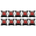 10 PCS Gateron G Shaft Black Bottom Clear Shaft Cover Axis Switch, Stile:, G3 Foot (Black Shaft), G3 Foot (Red Shaft), G3 Foot (Tea Shaft), G3 Foot (Blue Shaft), G3 Foot (White Shaft), G3 Foot (Green Shaft), G3 Foot (Yellow Shaft), G5 Foot (Black Shaft...