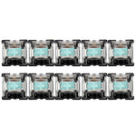 10 PCS Gateron G Shaft Black Bottom Clear Shaft Cover Axis Switch, Stile:, G3 Foot (Black Shaft), G3 Foot (Red Shaft), G3 Foot (Tea Shaft), G3 Foot (Blue Shaft), G3 Foot (White Shaft), G3 Foot (Green Shaft), G3 Foot (Yellow Shaft), G5 Foot (Black Shaft...