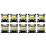 10 PCS Gateron G Shaft Black Bottom Clear Shaft Cover Axis Switch, Stile:, G3 Foot (Black Shaft), G3 Foot (Red Shaft), G3 Foot (Tea Shaft), G3 Foot (Blue Shaft), G3 Foot (White Shaft), G3 Foot (Green Shaft), G3 Foot (Yellow Shaft), G5 Foot (Black Shaft...