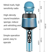 Microfono wireless Bluetooth Q008 con condensatore