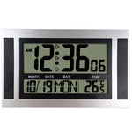 Orologio da parete LCD a grande schermo Sveglia elettronica minimalista, Large Screen LCD