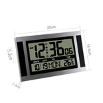 Orologio da parete LCD a grande schermo Sveglia elettronica minimalista, Large Screen LCD