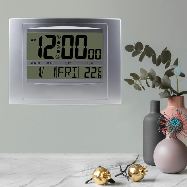 Home Display a grande schermo Orologio da parete elettronico digitale Orologio temperatura soggiorno, Anniversary Alarm