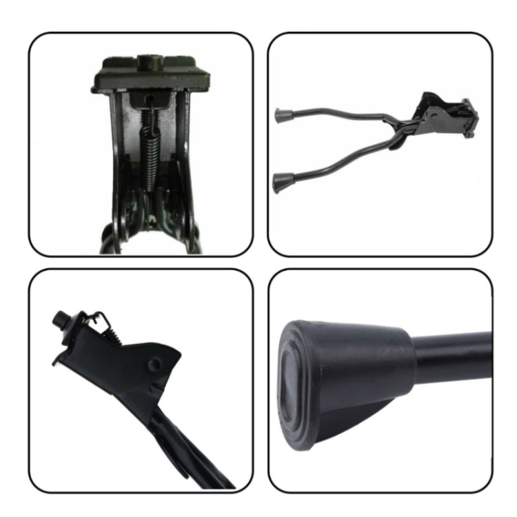 Supporto per piede per bicicletta Mountain Bike Supporto centrale regolabile, Bicycle Foot Support