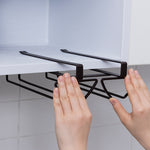 Free Punch Cabinet Porta bicchiere da vino in ferro battuto Scaffale capovolto, stile:, Double Row, Three-row, Four-row, Lengthen Double Row, Single Row