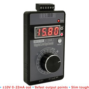 Simulatore di corrente di tensione regolabile del generatore di segnale 4-20mA 0-10V, Without Battery