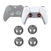 2 set ToyiLuya Tappo di protezione bilanciere Maniglia sinistra e destra Cappucci antiscivolo in silicone per PS4 / PS5