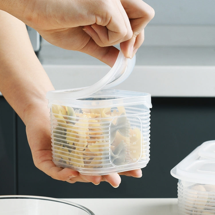 A2958 Cipolla Tritata Aglio Conservazione Frigo Con Coperchio, Small, 6-pieces / Sets, Dividered Box