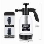 Annaffiatoio in schiuma per autolavaggio Spruzzatore portatile per uso domestico Spruzzatore a pressione d'aria per giardinaggio, Transparent White