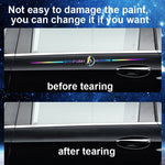 5 PCS 60 cm Adesivi per auto laser colorati Graffi per il corpo Copri adesivi per auto