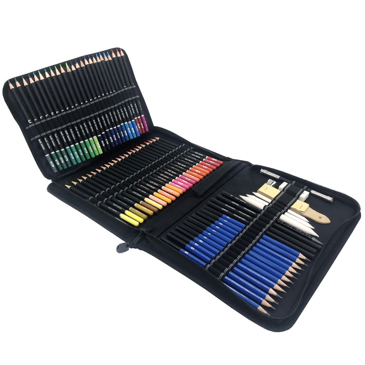 Set da 95 pezzi/set Yover Set di matite colorate oleose Set di pittura per schizzi artistici a matita, 95 PCS / Set