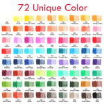 Set matite colorate oleose 95 pezzi per schizzi artistici