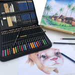 Set matite colorate oleose 95 pezzi per schizzi artistici
