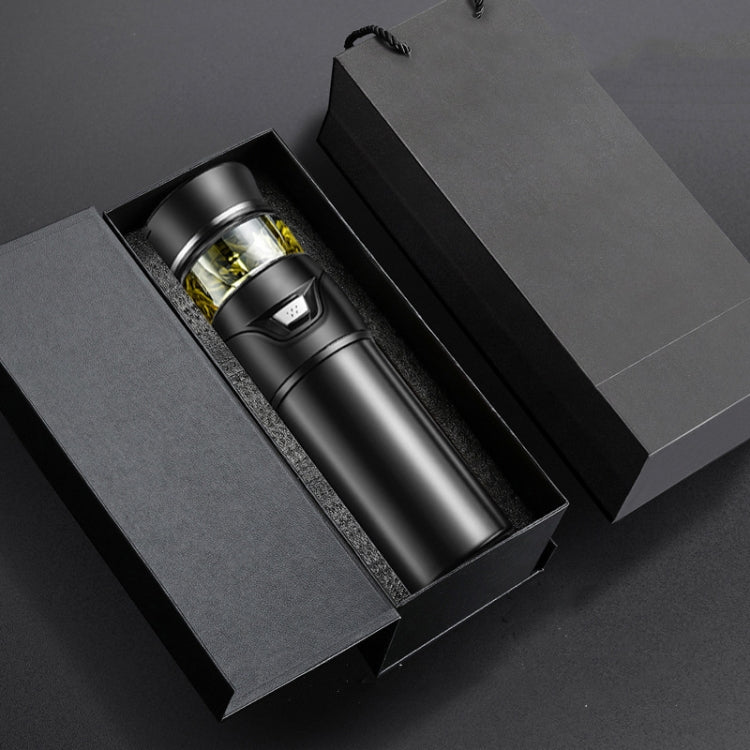 Tazza da tè per la separazione dell'acqua del tè con tazza isolante da 101-500 ml, stile:, Stainless Steel  Black, Stainless Steel  Coffee, Stainless Steel  Gray, Black+Gift Box, Coffee+Gift Box, Gray+Gift Box, Glass Black+Gift Box, Glass Coffee+Gift B...