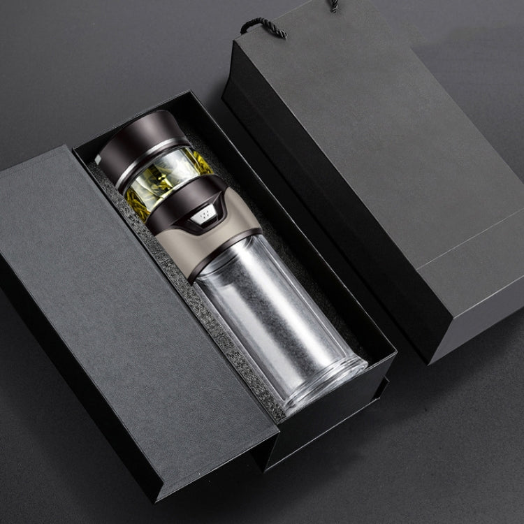 Tazza da tè per la separazione dell'acqua del tè con tazza isolante da 101-500 ml, stile:, Stainless Steel  Black, Stainless Steel  Coffee, Stainless Steel  Gray, Black+Gift Box, Coffee+Gift Box, Gray+Gift Box, Glass Black+Gift Box, Glass Coffee+Gift B...