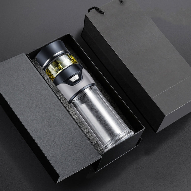 Tazza da tè per la separazione dell'acqua del tè con tazza isolante da 101-500 ml, stile:, Stainless Steel  Black, Stainless Steel  Coffee, Stainless Steel  Gray, Black+Gift Box, Coffee+Gift Box, Gray+Gift Box, Glass Black+Gift Box, Glass Coffee+Gift B...